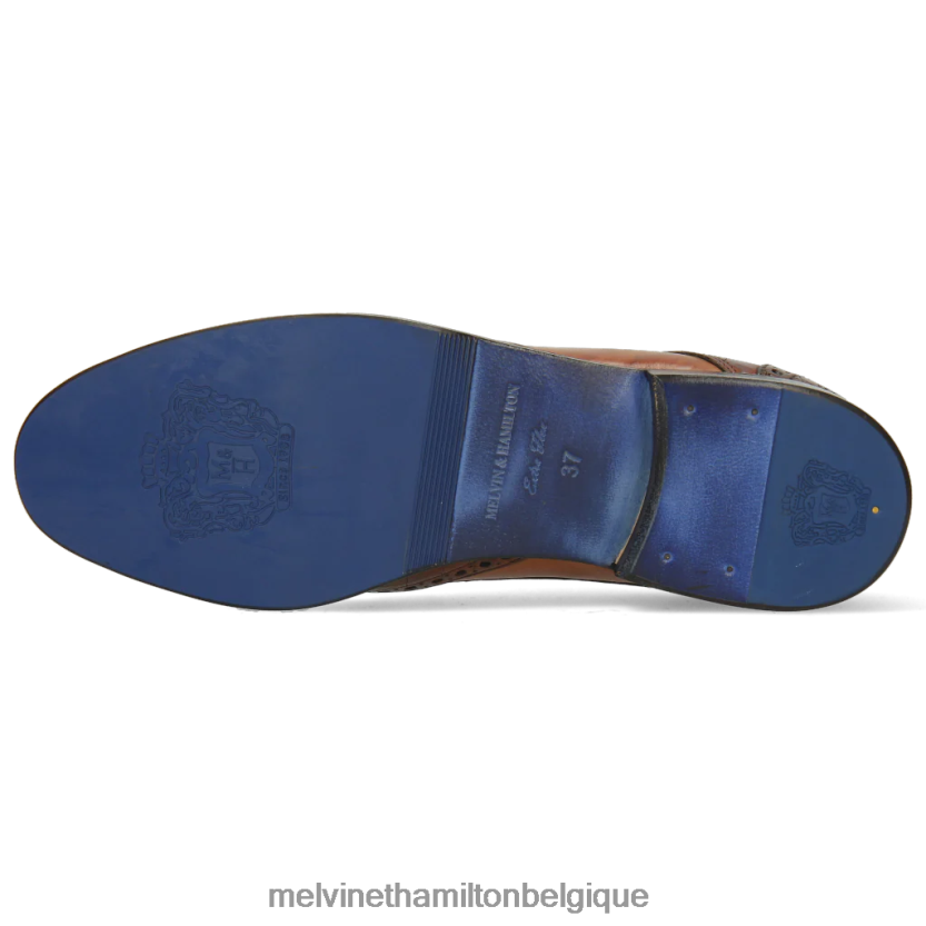 Melvin & Hamilton femmes Amélie 3 R442281519 chaussures derby brun