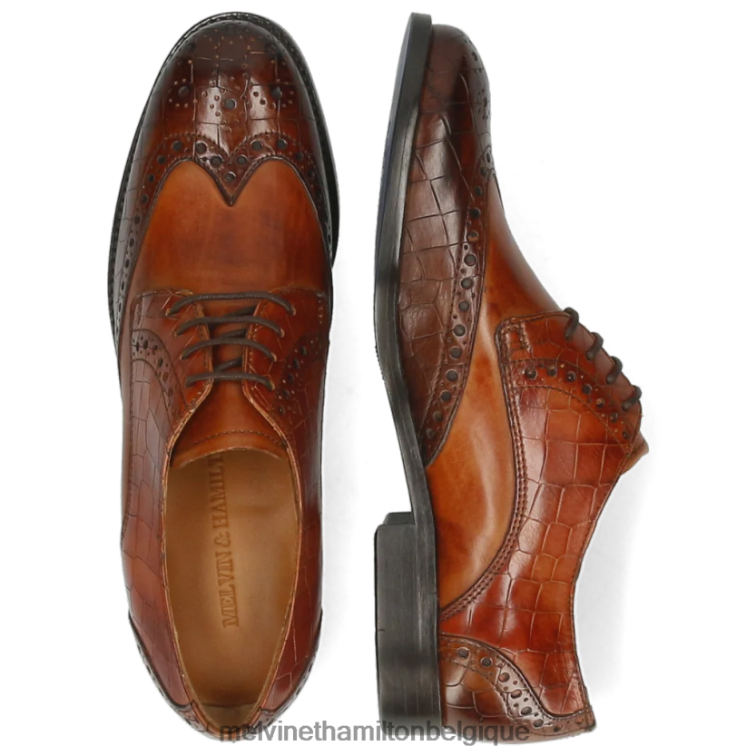 Melvin & Hamilton femmes Amélie 3 R442281519 chaussures derby brun