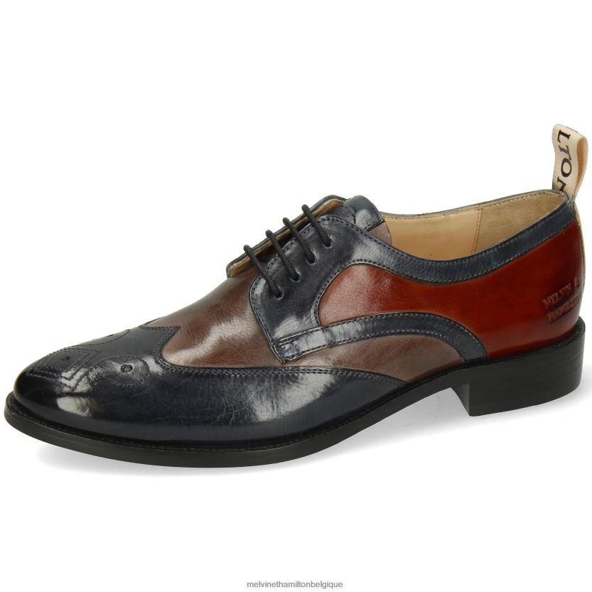 Melvin & Hamilton femmes Betty 16 R442281515 chaussures derby multi