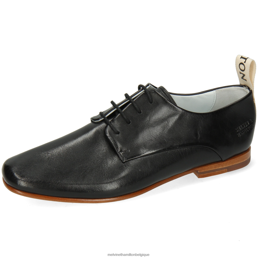 Melvin & Hamilton femmes Camille 5 R442281512 chaussures derby noir