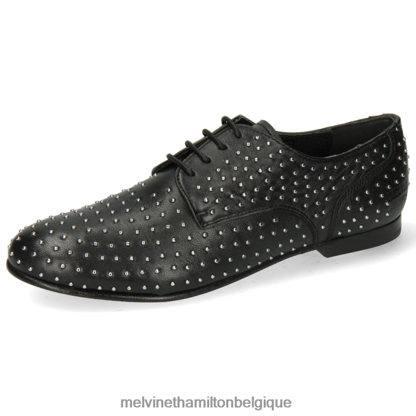 Melvin & Hamilton femmes Sonia 10 R442281522 chaussures derby noir