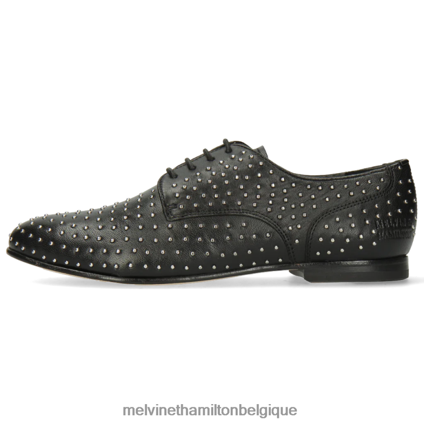 Melvin & Hamilton femmes Sonia 10 R442281522 chaussures derby noir