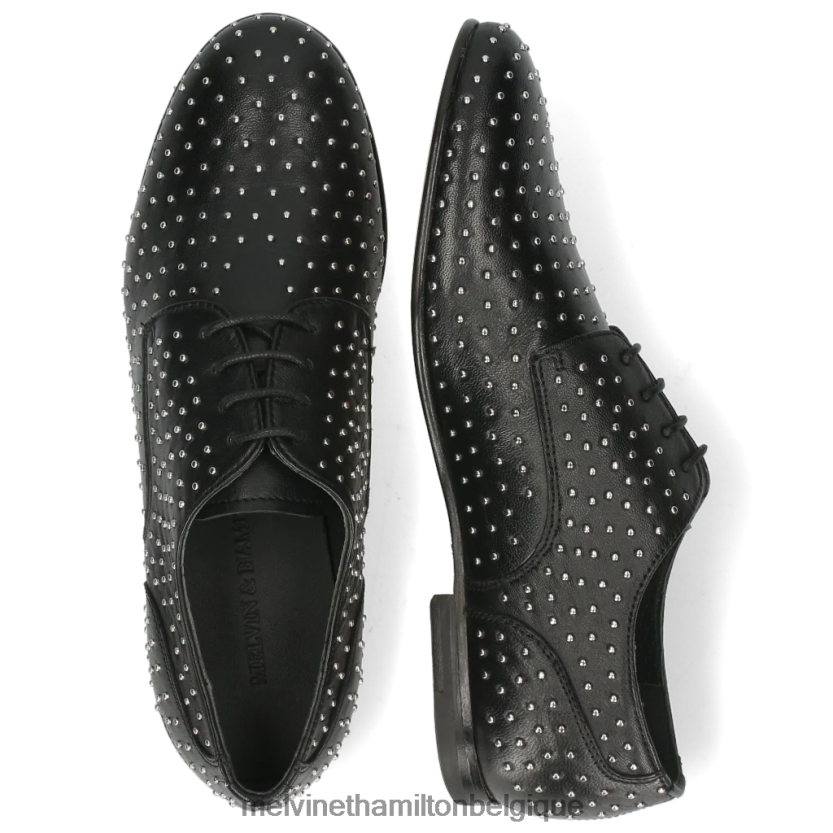 Melvin & Hamilton femmes Sonia 10 R442281522 chaussures derby noir
