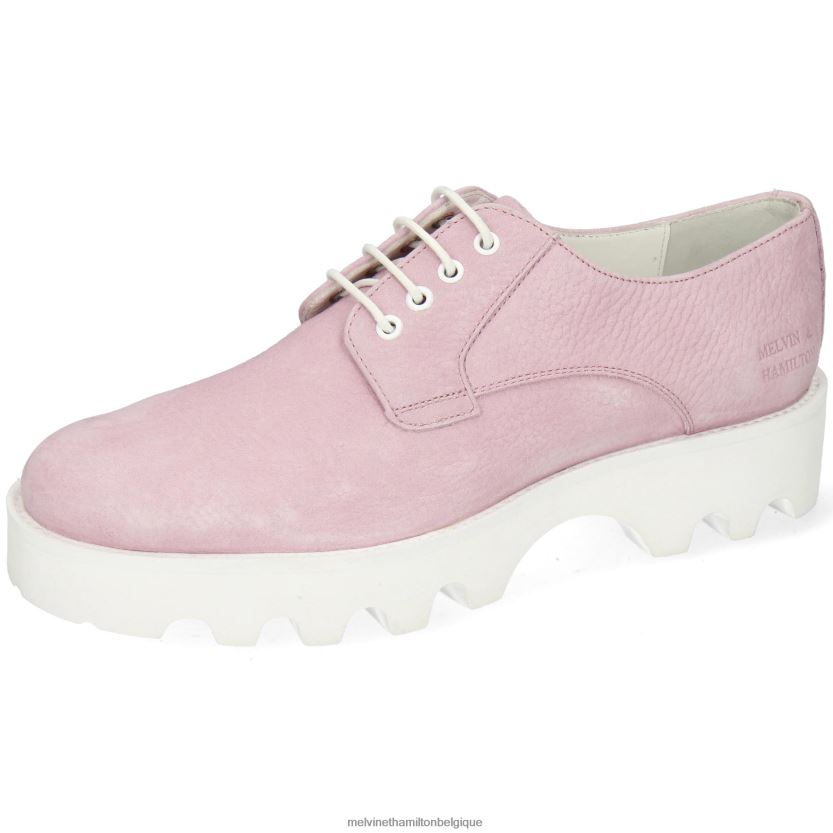Melvin & Hamilton femmes jade 13 R442281521 chaussures derby rose