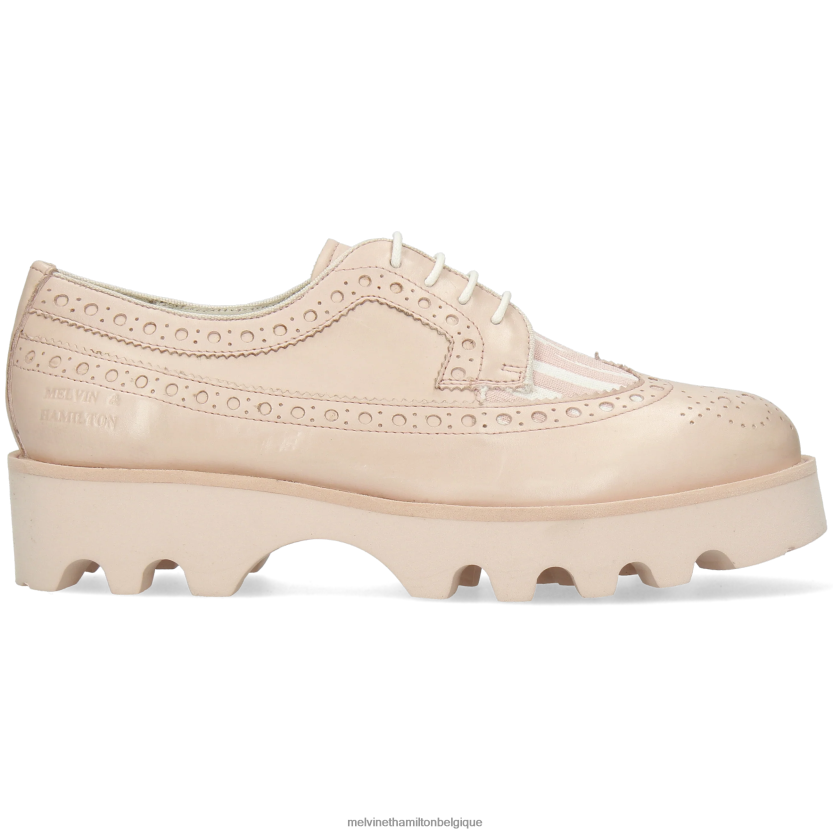Melvin & Hamilton femmes jade 2 R442281513 chaussures derby rose