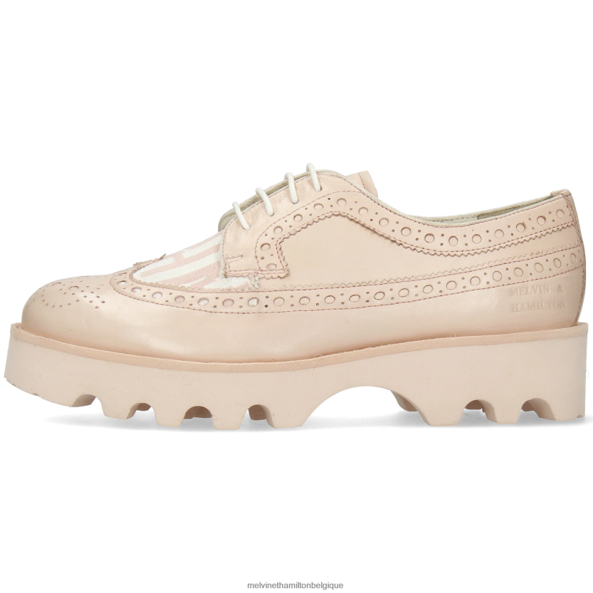 Melvin & Hamilton femmes jade 2 R442281513 chaussures derby rose