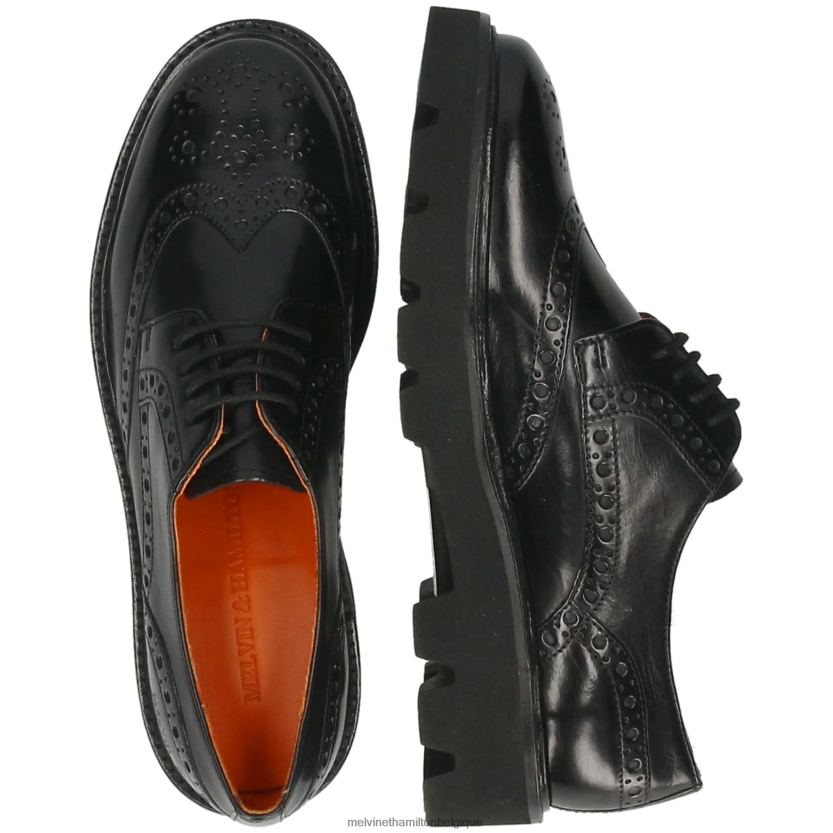 Melvin & Hamilton femmes jenny 6 R442281500 chaussures derby noir