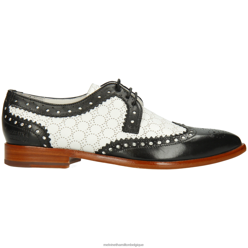 Melvin & Hamilton femmes jessy 53 R442281501 chaussures derby noir