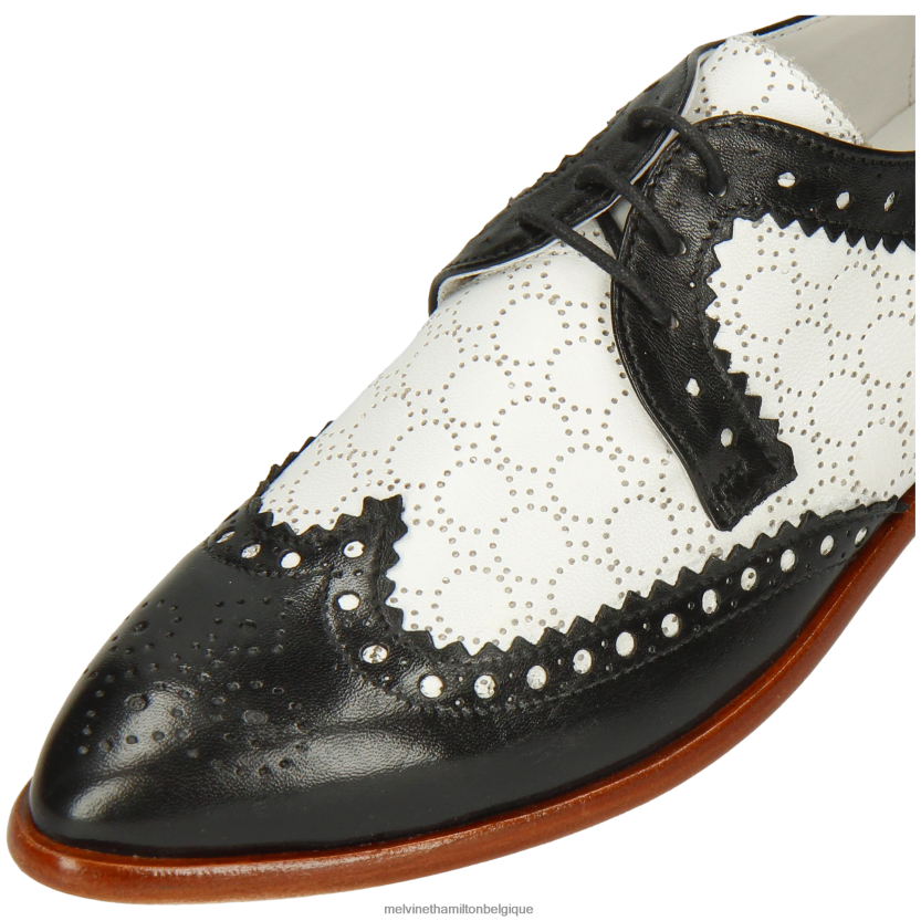 Melvin & Hamilton femmes jessy 53 R442281501 chaussures derby noir
