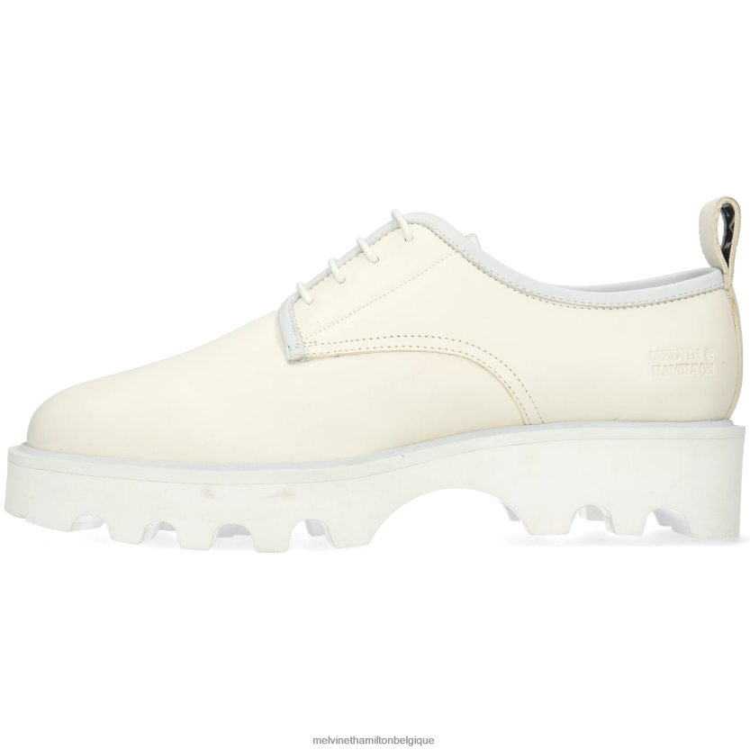 Melvin & Hamilton femmes mégane 21 R442281514 chaussures derby blanc