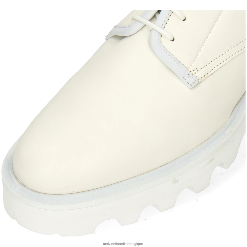Melvin & Hamilton femmes mégane 21 R442281514 chaussures derby blanc