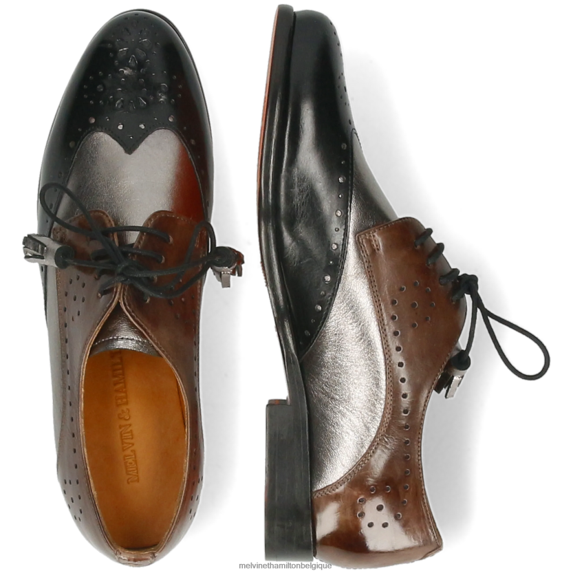 Melvin & Hamilton femmes sélina 41 R442281508 chaussures derby multi
