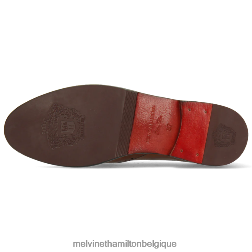 Melvin & Hamilton femmes sélina 41 R442281516 chaussures derby brun