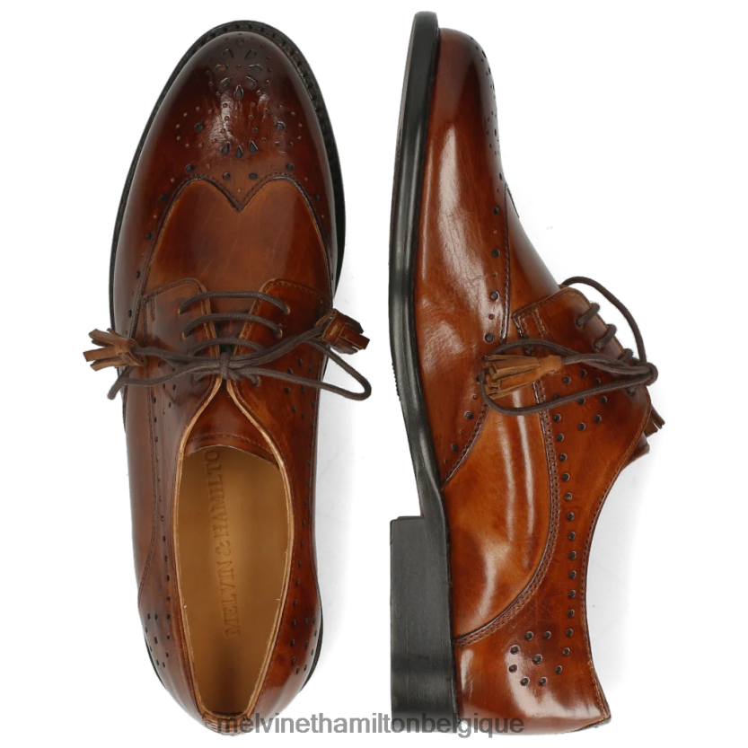 Melvin & Hamilton femmes sélina 41 R442281516 chaussures derby brun