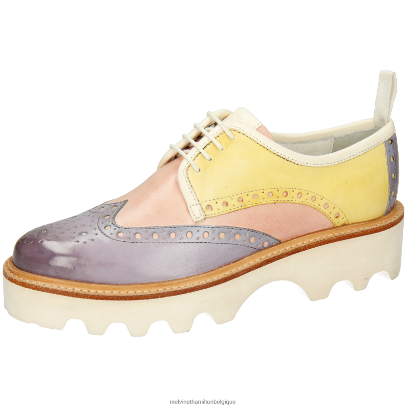 Melvin & Hamilton femmes sélina 84 R442281509 chaussures derby multi