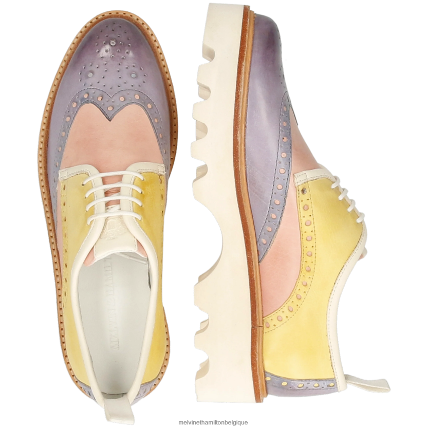 Melvin & Hamilton femmes sélina 84 R442281509 chaussures derby multi