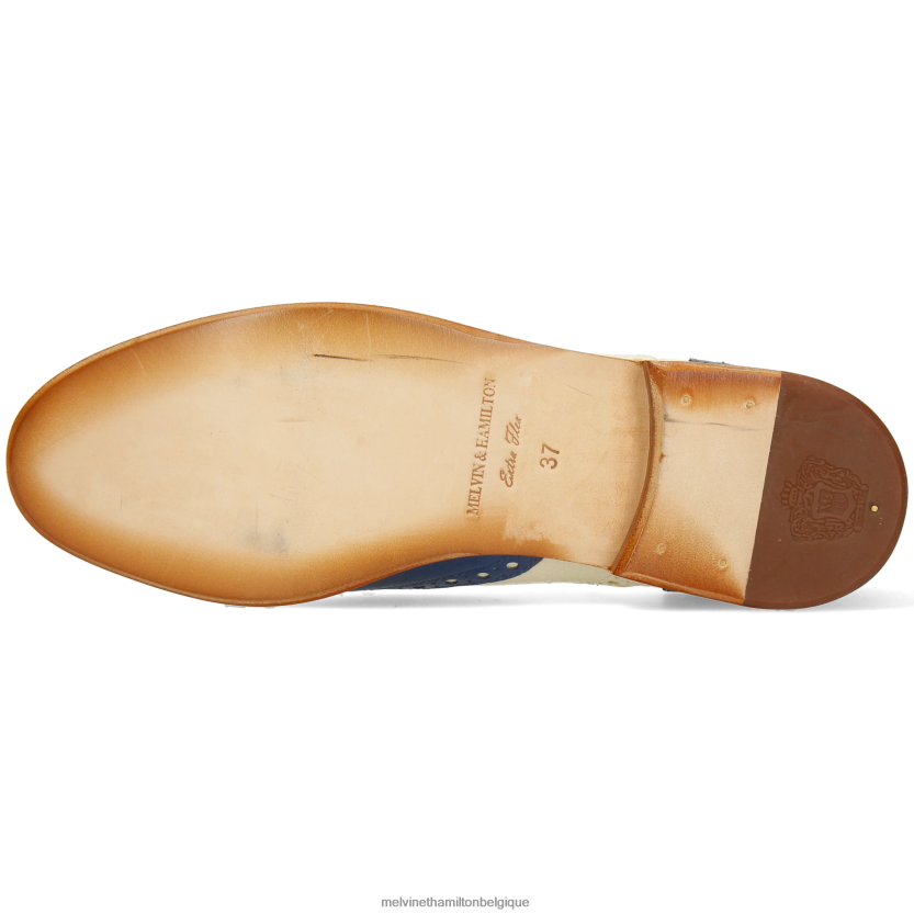 Melvin & Hamilton femmes Amélie 70 R442281274 chaussures richelieu bleu
