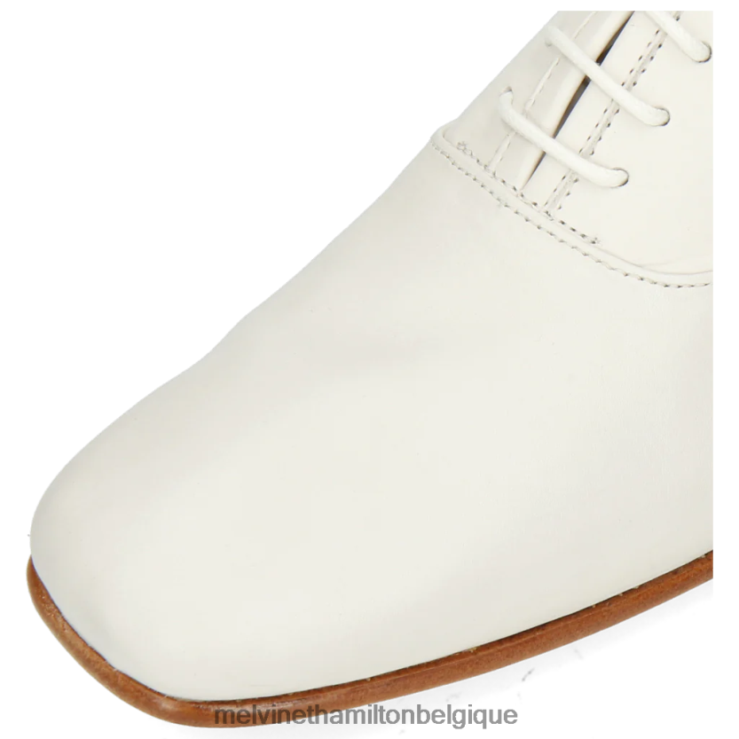 Melvin & Hamilton femmes Camille 1 R442281300 chaussures richelieu blanc