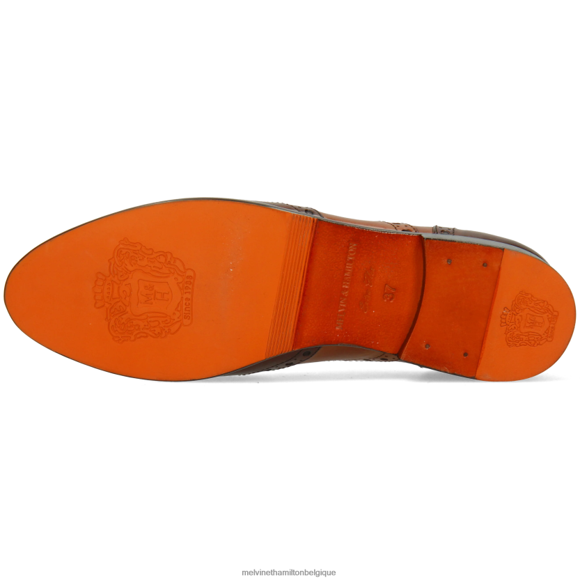 Melvin & Hamilton femmes Sélina 24 R442281277 chaussures richelieu brun