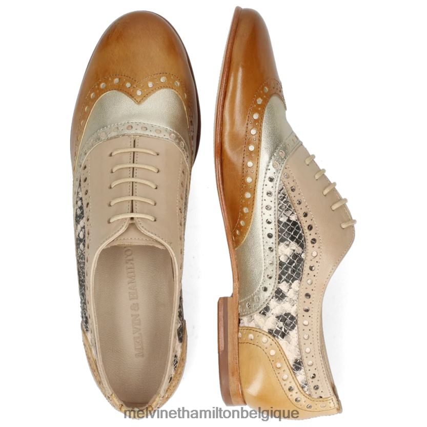 Melvin & Hamilton femmes Sonia 1 R442281292 chaussures richelieu multi