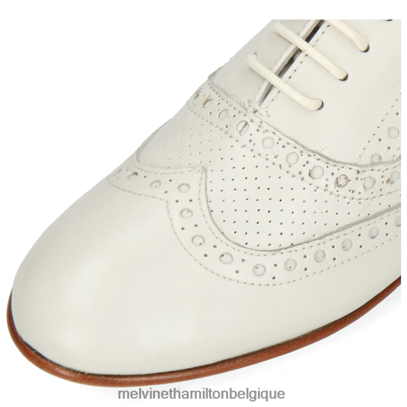 Melvin & Hamilton femmes Sonia 1 R442281302 chaussures richelieu blanc