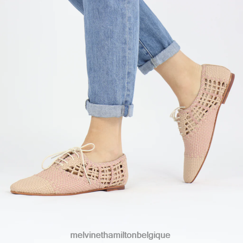 Melvin & Hamilton femmes aviane 3 R442281294 chaussures richelieu beige