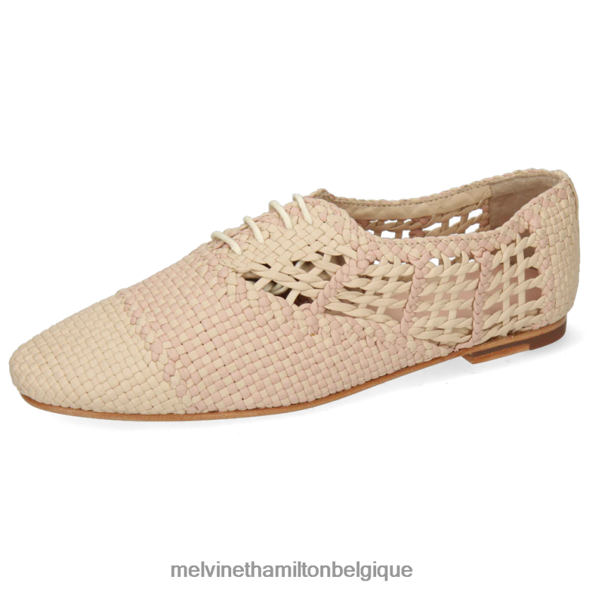Melvin & Hamilton femmes aviane 3 R442281294 chaussures richelieu beige