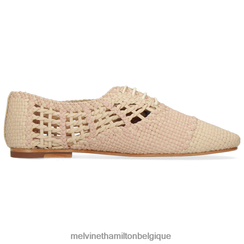 Melvin & Hamilton femmes aviane 3 R442281294 chaussures richelieu beige