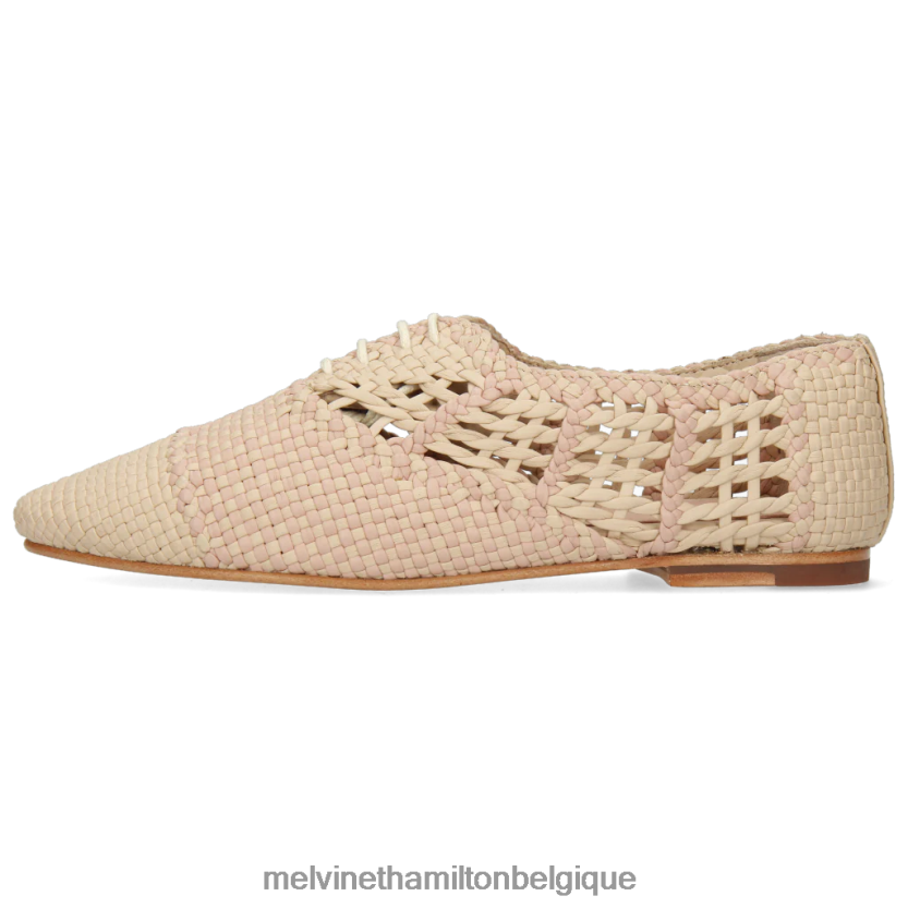 Melvin & Hamilton femmes aviane 3 R442281294 chaussures richelieu beige