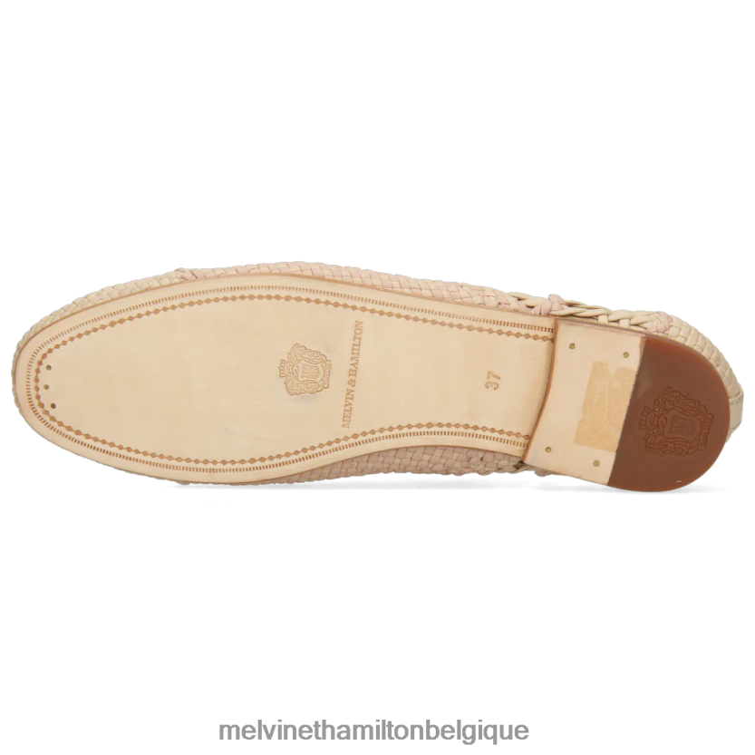 Melvin & Hamilton femmes aviane 3 R442281294 chaussures richelieu beige