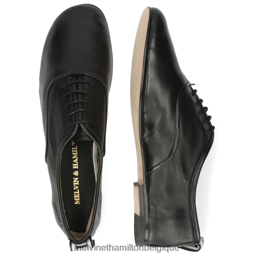 Melvin & Hamilton femmes iris 13 R442281287 chaussures richelieu noir