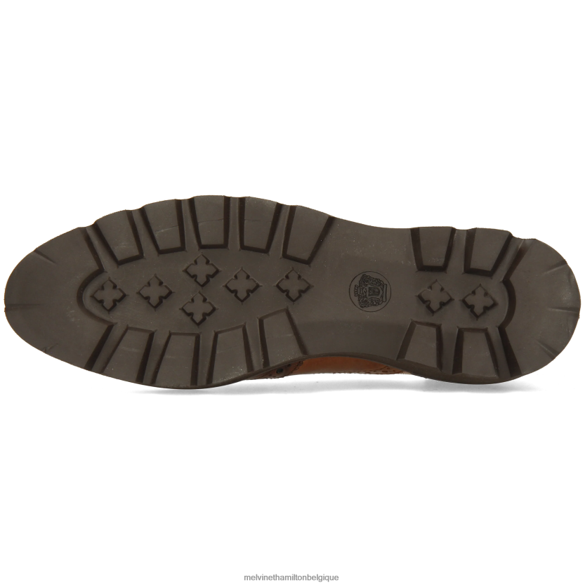 Melvin & Hamilton femmes molly 2 R442281266 chaussures richelieu brun