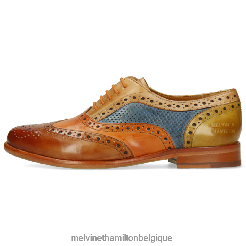 Melvin & Hamilton femmes séline 30 R442281293 chaussures richelieu multi