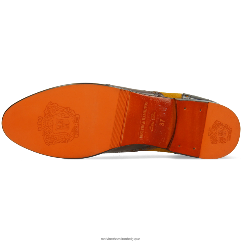 Melvin & Hamilton femmes séline 56 R442281275 chaussures richelieu brun