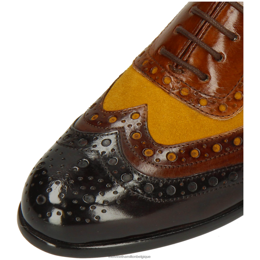 Melvin & Hamilton femmes séline 56 R442281275 chaussures richelieu brun