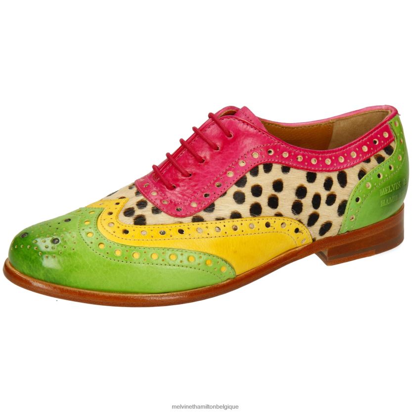 Melvin & Hamilton femmes séline 56 R442281278 chaussures richelieu multi