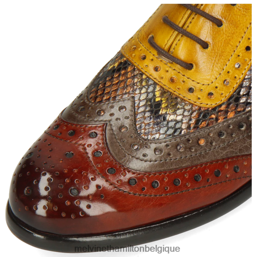 Melvin & Hamilton femmes séline 56 R442281288 chaussures richelieu multi