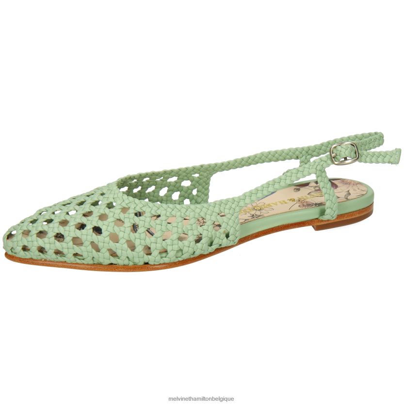 Melvin & Hamilton femmes Alexa 27 R442281892 des sandales vert
