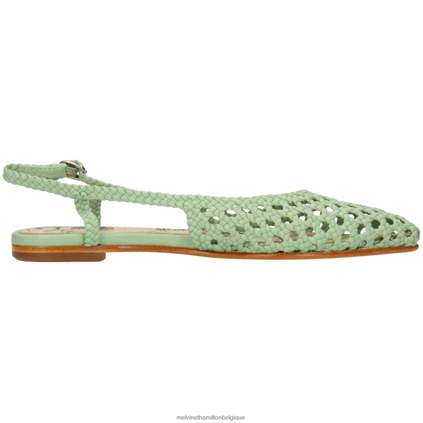 Melvin & Hamilton femmes Alexa 27 R442281892 des sandales vert