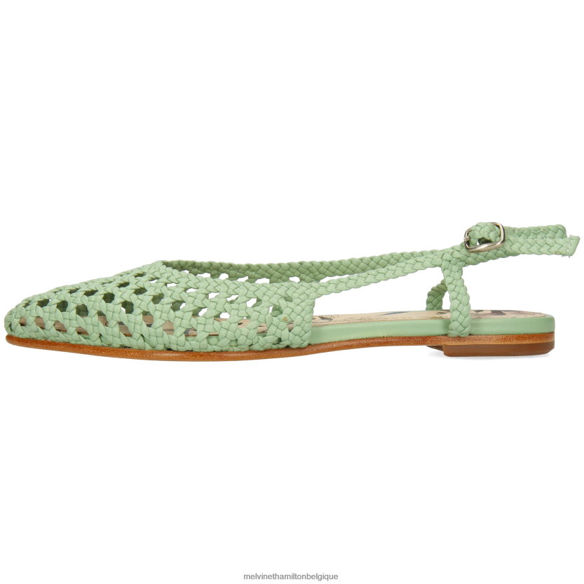 Melvin & Hamilton femmes Alexa 27 R442281892 des sandales vert