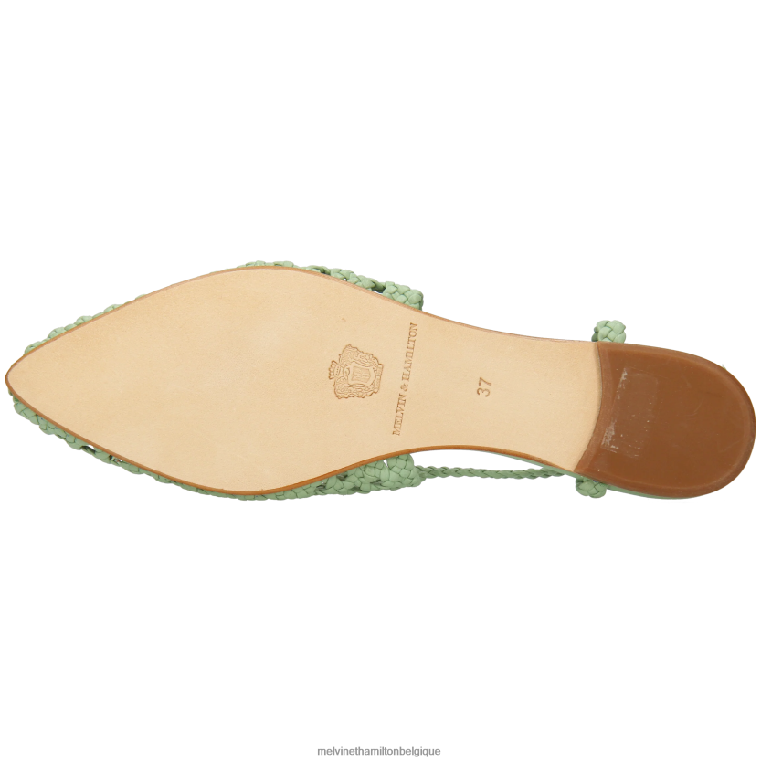 Melvin & Hamilton femmes Alexa 27 R442281892 des sandales vert