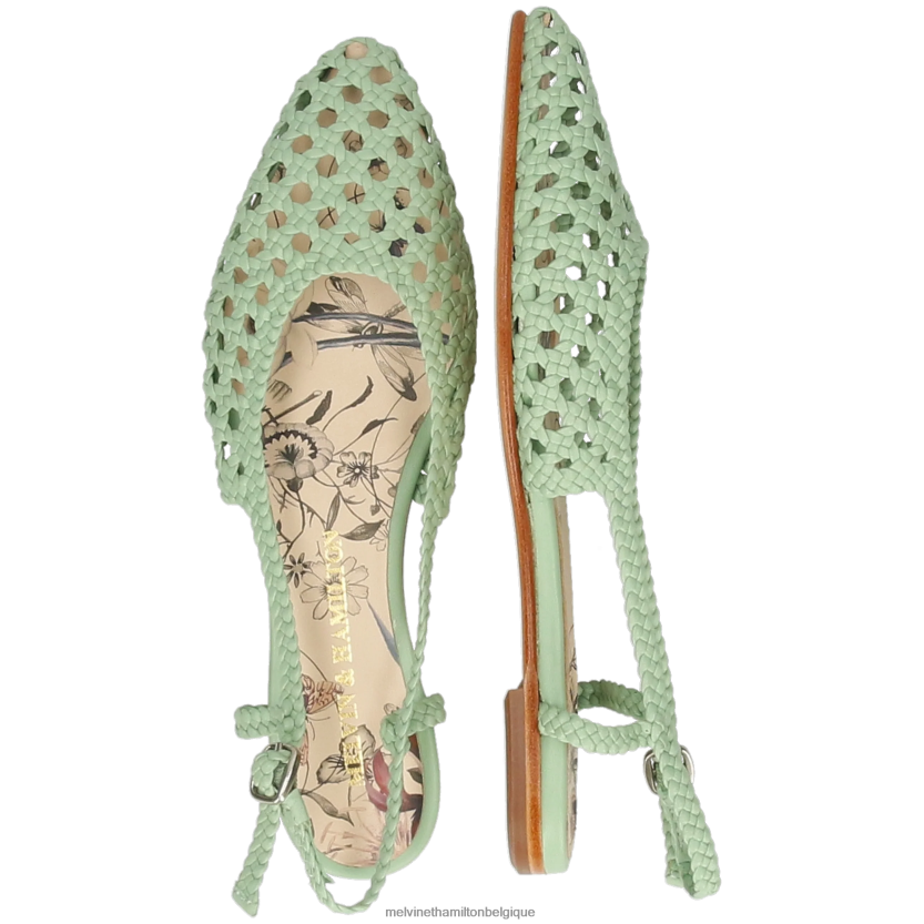 Melvin & Hamilton femmes Alexa 27 R442281892 des sandales vert