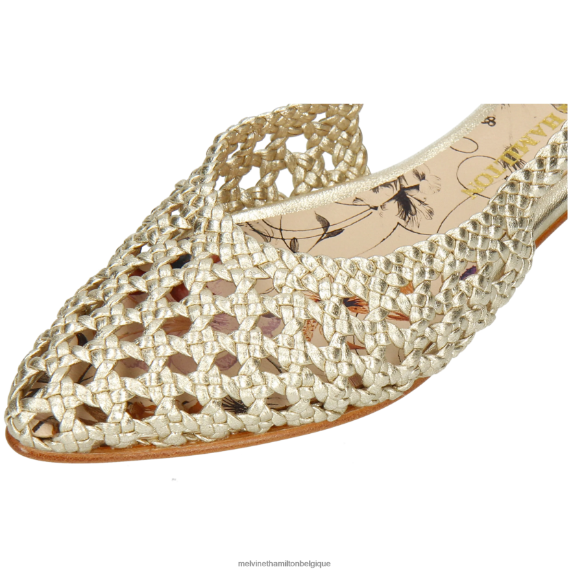 Melvin & Hamilton femmes Alexa 27 R442281893 des sandales or
