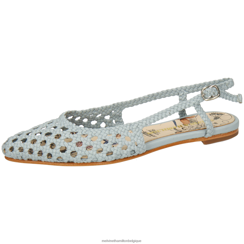 Melvin & Hamilton femmes Alexa 27 R442281901 des sandales bleu