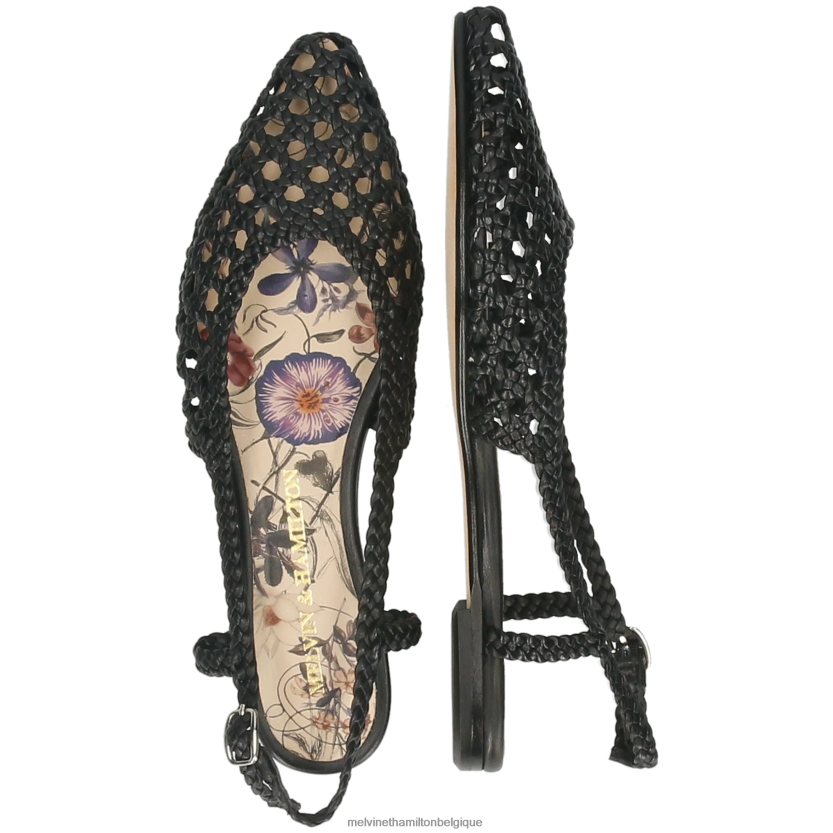 Melvin & Hamilton femmes Alexa 27 R442281904 des sandales noir