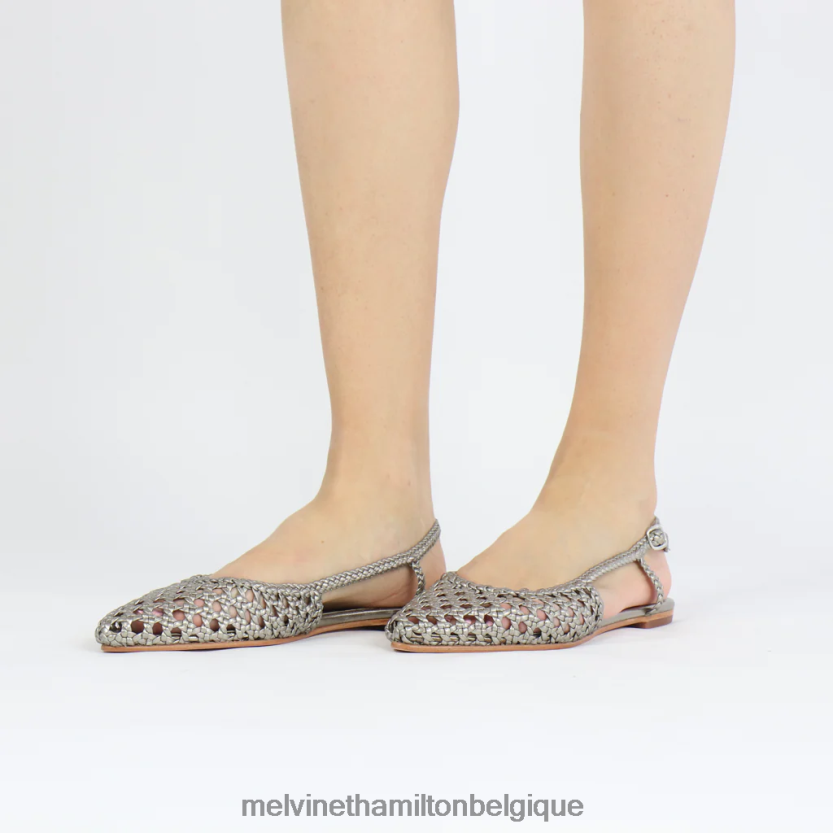 Melvin & Hamilton femmes Alexa 27 R442281915 des sandales argent
