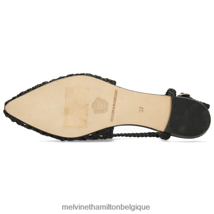 Melvin & Hamilton femmes Alexa 27 R442281918 des sandales noir