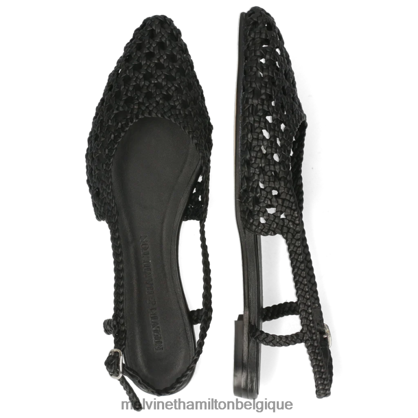 Melvin & Hamilton femmes Alexa 27 R442281918 des sandales noir