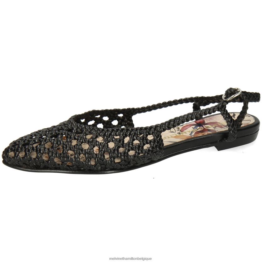 Melvin & Hamilton femmes Alexa 27 R442281927 des sandales noir