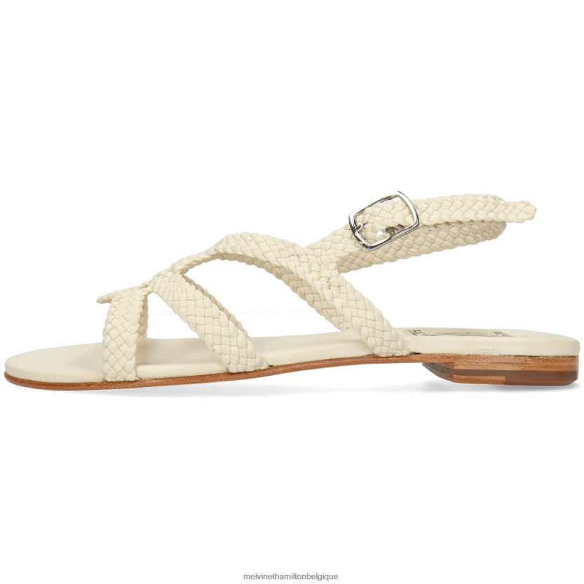 Melvin & Hamilton femmes Hanna 86 R442281928 des sandales blanc